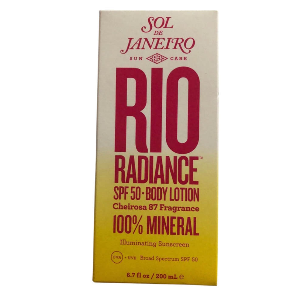 Sol de Janeiro Rio Radiance SPF 50 Body Lotion - 6.7 fl Oz ! 200 ml
